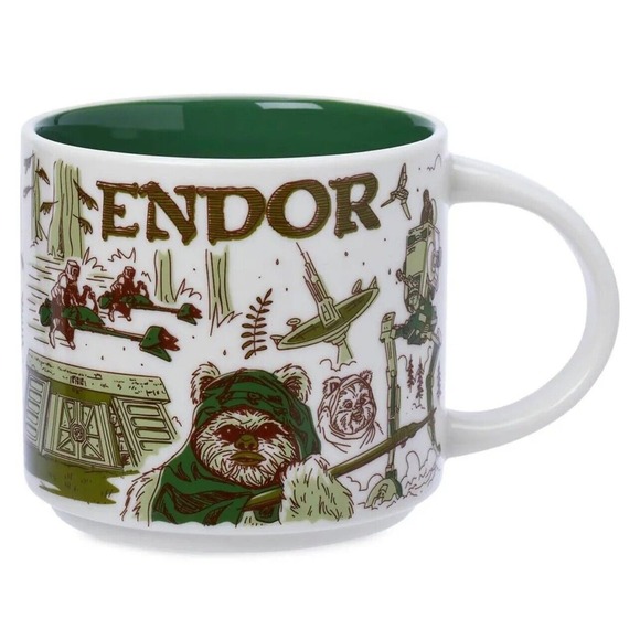 🔥 2021 Starbucks Star Wars Cups Set Tatooine Endor Batuu Been There Series Mugs - Picture 13 of 16